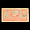 Image 3 : 1965 U.S. Military Payment Certificate MPC 25 Cent Note P# M59A Grades vf+