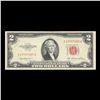 Image 2 : 1963 $2 Red seal United States Note Grades vf++