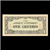 Image 2 : 1942 Philippines Under Japanese (JIM) Occupation 1 Centavo Note P# 102B Grades Choice CU