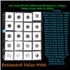 Image 1 : Huge Liifetime Collection - Too Many Coins To Auction Individually - This Lot is For One Page of 20 
