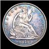 Image 2 : ***Auction Highlight*** 1879-p Seated Half Dollar 50c Graded ms64+ By SEGS (fc)