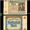 Image 1 : 1922 Weimar Germany 5,000 Mark Note P# 81D Grades Select AU