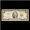 Image 1 : 1963 $2 Red seal United States Note Grades vf++