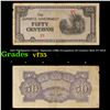 Image 1 : 1942 Philippines Under Japanese (JIM) Occupation 50 Centavo Note P# 105A Grades vf++