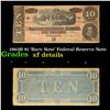 Image 1 : 1864 $10 Confederate Note, T68 Grades vf++