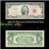 Image 1 : 1963 $2 Red seal United States Note Grades vf+