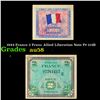 Image 1 : 1944 France 2 Franc Allied Liberation Note P# 114B Grades Choice AU/BU Slider
