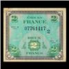 Image 3 : 1944 France 2 Franc Allied Liberation Note P# 114B Grades Choice AU/BU Slider