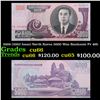 Image 1 : 2006 (2002 Issue) North Korea 5000 Won Banknote P# 46b Grades Gem+ CU