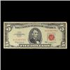 Image 2 : 1963 $5 Red seal United States Note Grades vf++