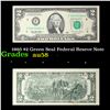 Image 1 : 1995 $2 Green Seal Federal Reseve Note Grades Choice AU/BU Slider