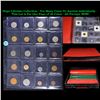 Image 1 : Huge Liifetime Collection - Too Many Coins To Auction Individually - This Lot is For One Page of 20 