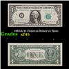 Image 1 : 1963A $1 Federal Reserve Note Grades xf+
