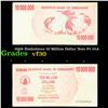 Image 1 : 2008 Zimbabawe 10 Million Dollar Note P# 55A Grades vf++