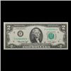 Image 2 : 1976 $2 Green Seal Federal Reserve Note (Atlanta, GA) Grades Choice CU