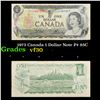 Image 1 : 1973 Canada 1 Dollar Note P# 85C Grades vf++