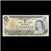Image 2 : 1973 Canada 1 Dollar Note P# 85C Grades vf++