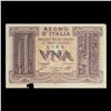Image 2 : 1939 Italy 1 Lire Note P# 26 Grades Select AU