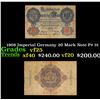 Image 1 : 1908 Imperial Germany 20 Mark Note P# 31 Grades vf+