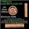 Image 1 : Shotgun Lincoln 1c roll, 1966-p 50 pcs Brandt Wrapper.
