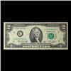 Image 2 : 1976 $2 Green Seal Federal Reseve Note Grades vf++