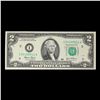 Image 2 : 2003 $2 Green Seal Federal Reseve Note Grades Choice AU/BU Slider