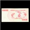 Image 2 : 2008 Zimbabawe 10 Million Dollar Note P# 55A Grades vf++