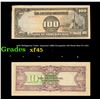 Image 1 : 1942 Philippines Under Japanese (JIM) Occupation 100 Pesos Note P# 112A Grades xf+