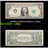Image 1 : 1963B $1 Federal Reserve Note Grades vf+
