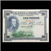 Image 2 : 1925 Spain 100 Pesetas Note P# 69C Grades Select AU