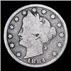 Image 2 : 1884 Liberty Nickel 5c Grades vg, very good