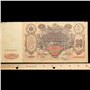 Image 3 : 1910 Russia 100 Ruble "Cathriene The Great Note" P# 13B Grades vf details