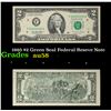 Image 1 : 1995 $2 Green Seal Federal Reseve Note Grades Choice AU/BU Slider