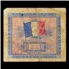 Image 3 : 1944 France 2 Franc Allied Liberation Note P# 114A Grades vf+