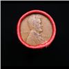 Image 2 : Mixed small cents 1c orig shotgun roll, 1920-p Lincoln Cent, 1923-p Lincoln Cent other end, Nathan's