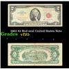 Image 1 : 1963 $2 Red seal United States Note Grades vf+