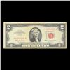Image 2 : 1963 $2 Red seal United States Note Grades vf+