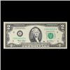 Image 2 : 2003 $2 Green Seal Federal Reseve Note Grades Select CU