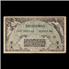 Image 2 : 1951 U.S. Military Payment Certificate MPC 1 Dollar Note P# m26A Grades vf++