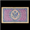 Image 3 : 1951 U.S. Military Payment Certificate MPC 1 Dollar Note P# m26A Grades vf++