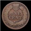 Image 3 : 1875 Indian Cent 1c Grades vg details