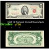 Image 1 : 1963 $2 Red seal United States Note Grades vf++