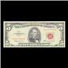Image 2 : 1963 $5 Red seal United States Note Grades vf++