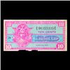 Image 2 : 1954 U.S. Military Payment Certificate MPC 10 Cent Note P# M30A Grades Choice AU