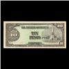 Image 2 : 1942 Philippines Under Japanese (JIM) Occupation 10 Pesos Note P# 108A Grades Choice AU/BU Slider