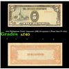 Image 1 : 1942 Philippines Under Japanese (JIM) Occupation 5 Pesos Note P# 110A Grades xf
