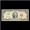 Image 2 : 1963 $2 Red seal United States Note Grades vf+