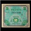 Image 2 : 1944 France 2 Franc Allied Liberation Note P# 114B Grades Select AU