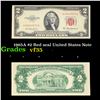 Image 1 : 1953A $2 Red seal United States Note Grades vf++