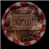 Image 2 : Shotgun Lincoln 1c roll, 2009-p Formative Years 50 pcs Bank Wrapper.